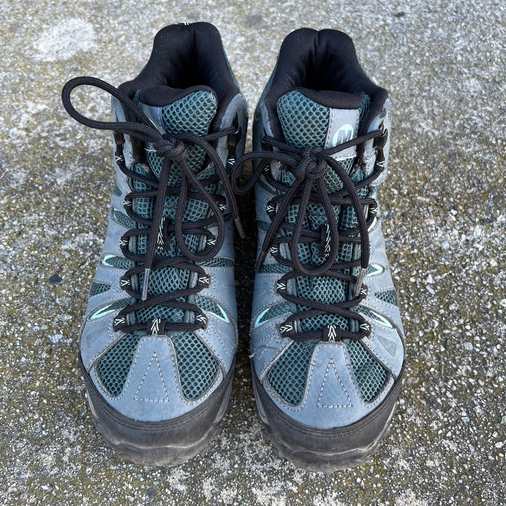 Merrell Moab MID - Sedona Sage - Womens 8.5 Hiking Trail Boots